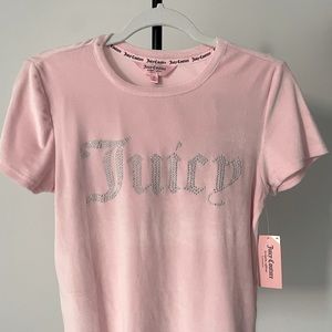Original Juicy Couture Pink Velour Sleepwear